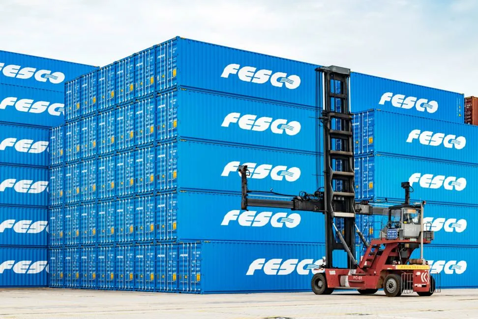 Комплекс услуг в рамках FESCO на станции Нижнекамск Куйбышевской железной дороги в Казани